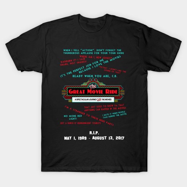 The great movie ride shirt sales